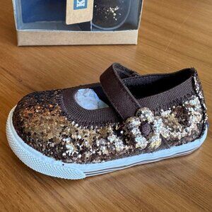 Keds Shimmer Mary Janes Brown Glitter - 6-9M